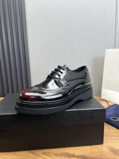 Prada high-end men’s casual leather shoes