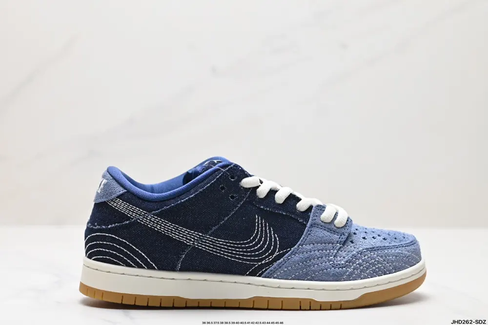 Nike SB Dunk Low Pro PRM “Denim Gum” denim #Stitch by stitch CV0316-400
