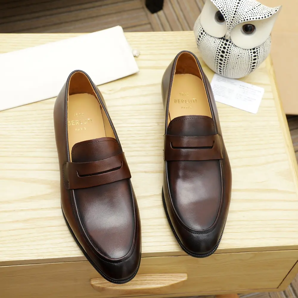 Berluti popular leather shoes