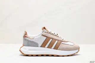Adidas Retropy E5 Adidas new sports casual popcorn running shoes Clover thick sole white GW8259