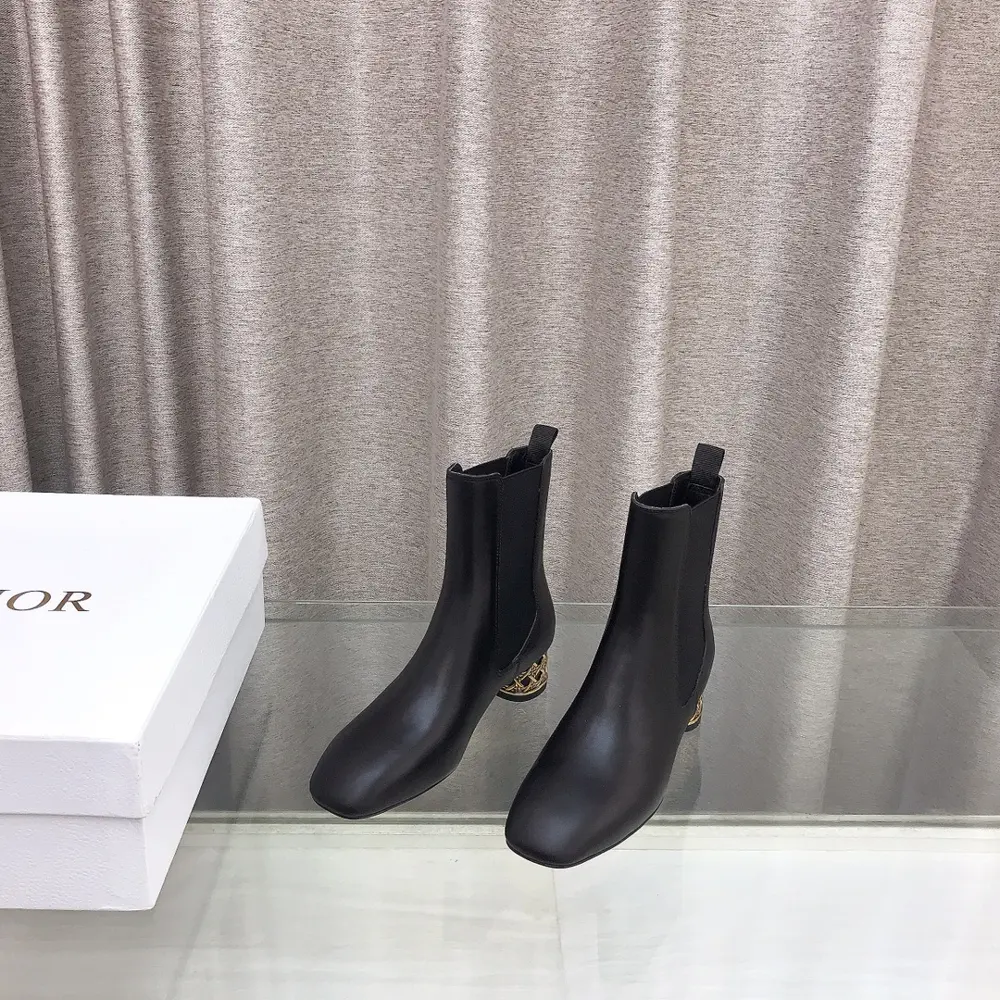 Dior high-heeled ankle boots