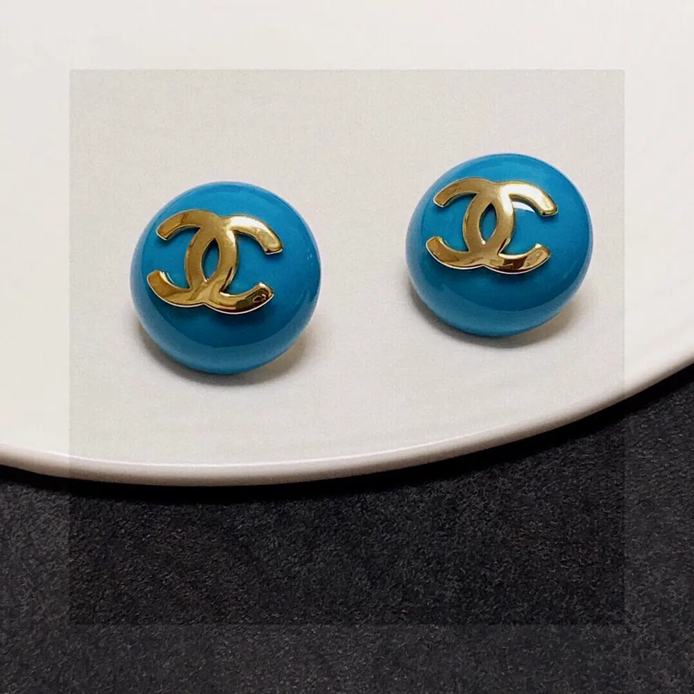Chanel colorful earrings