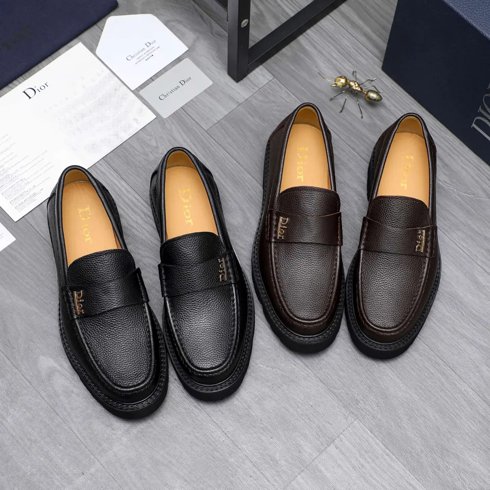 Dior business casual slip-on shoes