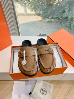 Hermès half-slippers