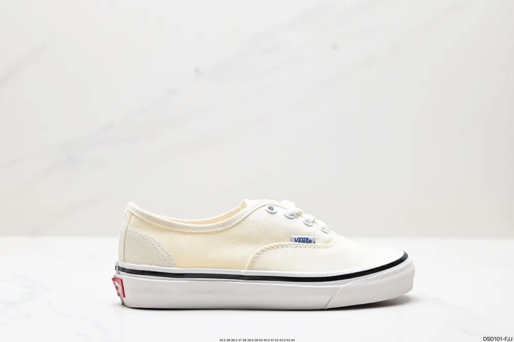 Vans 44DX Classic Annaheim Low-top Vulcanized Half-slip Skateboard Shoes Retro AUT High-end