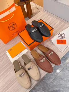 Hermes new handmade shoes