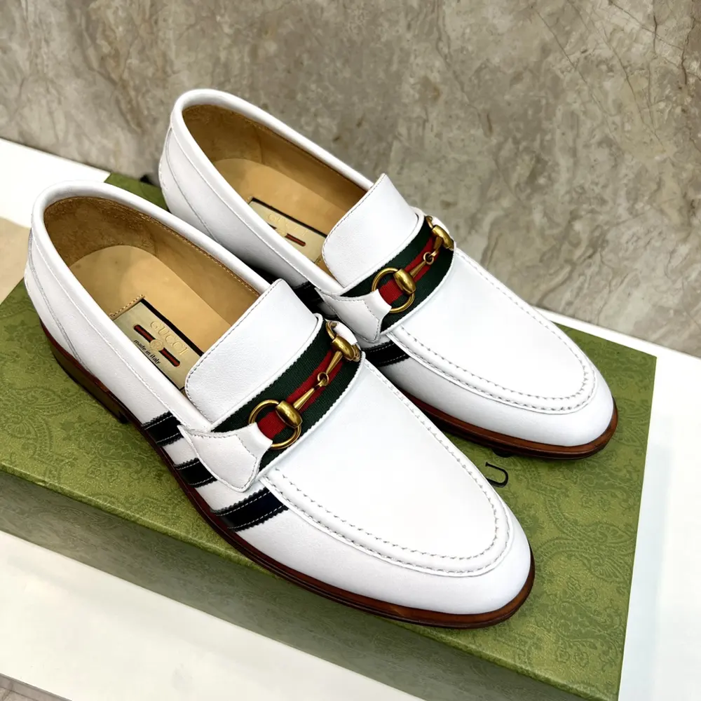 Gucci x Adidas men’s fashion casual leather shoes