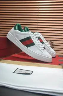 Gucci white shoes