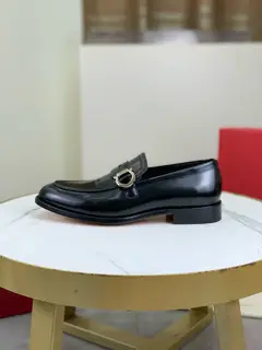 Louis Vuitton Salvatore Ferragamo business formal leather shoes