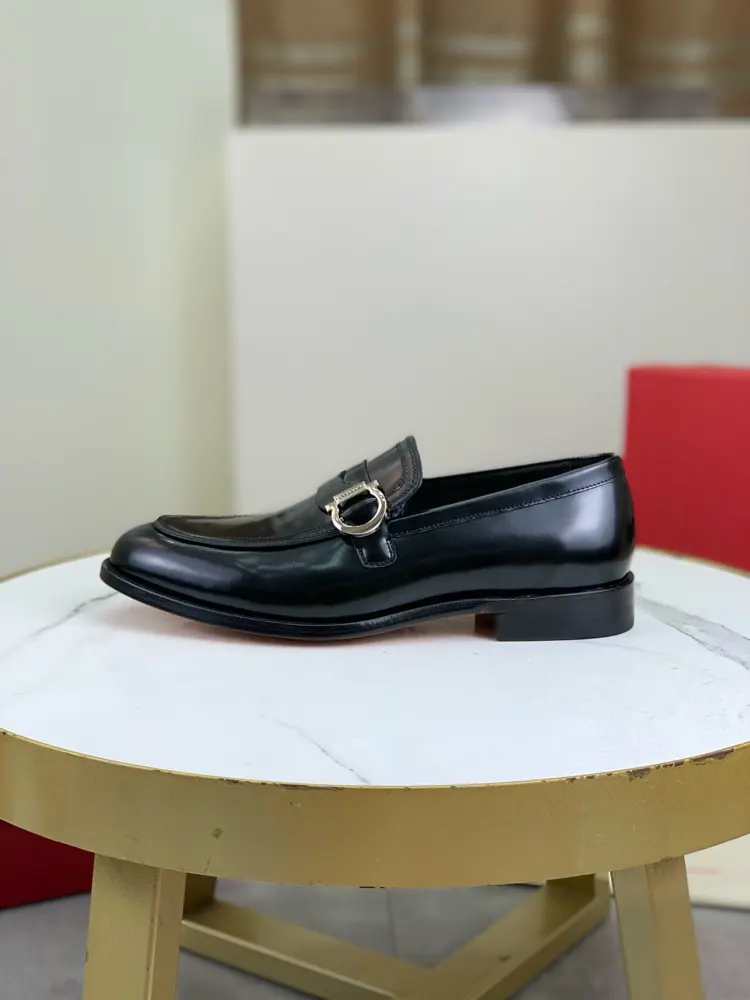 Louis Vuitton Salvatore Ferragamo business formal leather shoes