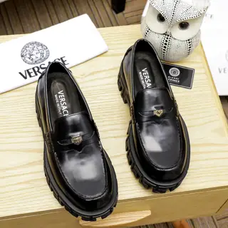 Versace new avant-garde versatile fashion men’s shoes private version mold