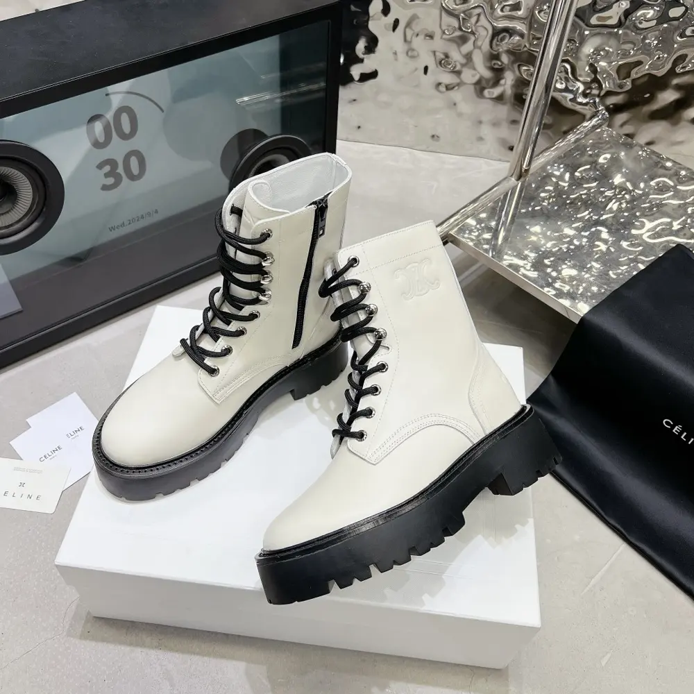 Celine | Celine 24 autumn and winter new thick-soled Martin boots that can’t be worn out
