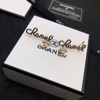 Chanel Double C earrings