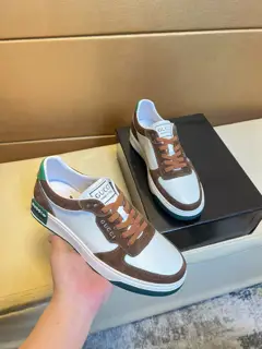 Gucci sneakers. Counter purchase Casual Original leather imported from Italy