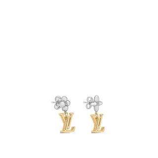 Louis Vuitton floral earrings
