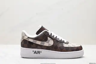 Nike Air Force 1 Low 07 x Louis Vuitton Yellow-brown original last and original cardboard BA8806