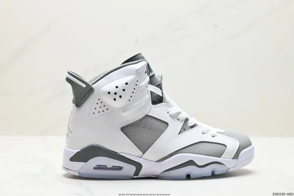 Nike Air Jordan 6 Retro “Georgetown Jordan AJ6 Retro Leisure Culture Basketball Shoes CT8529-100