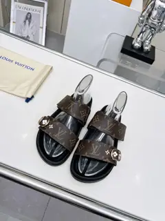 Louis Vuitton slippers are now on sale