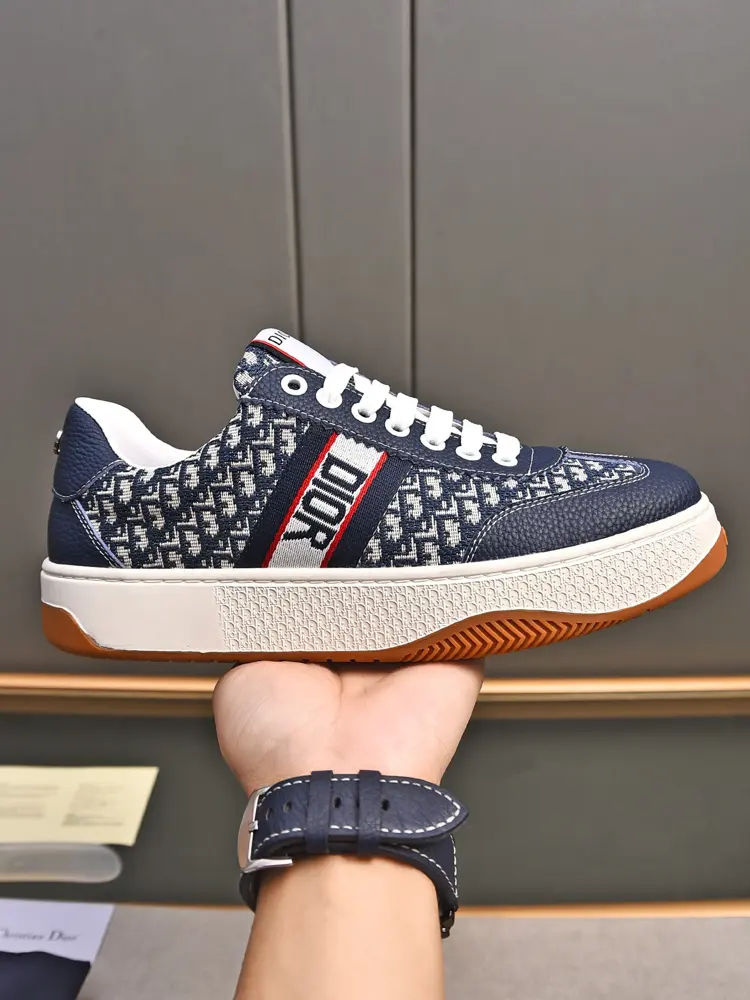 Dior casual shoes are carefully