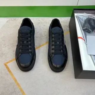 Prada men’s leather sneakers