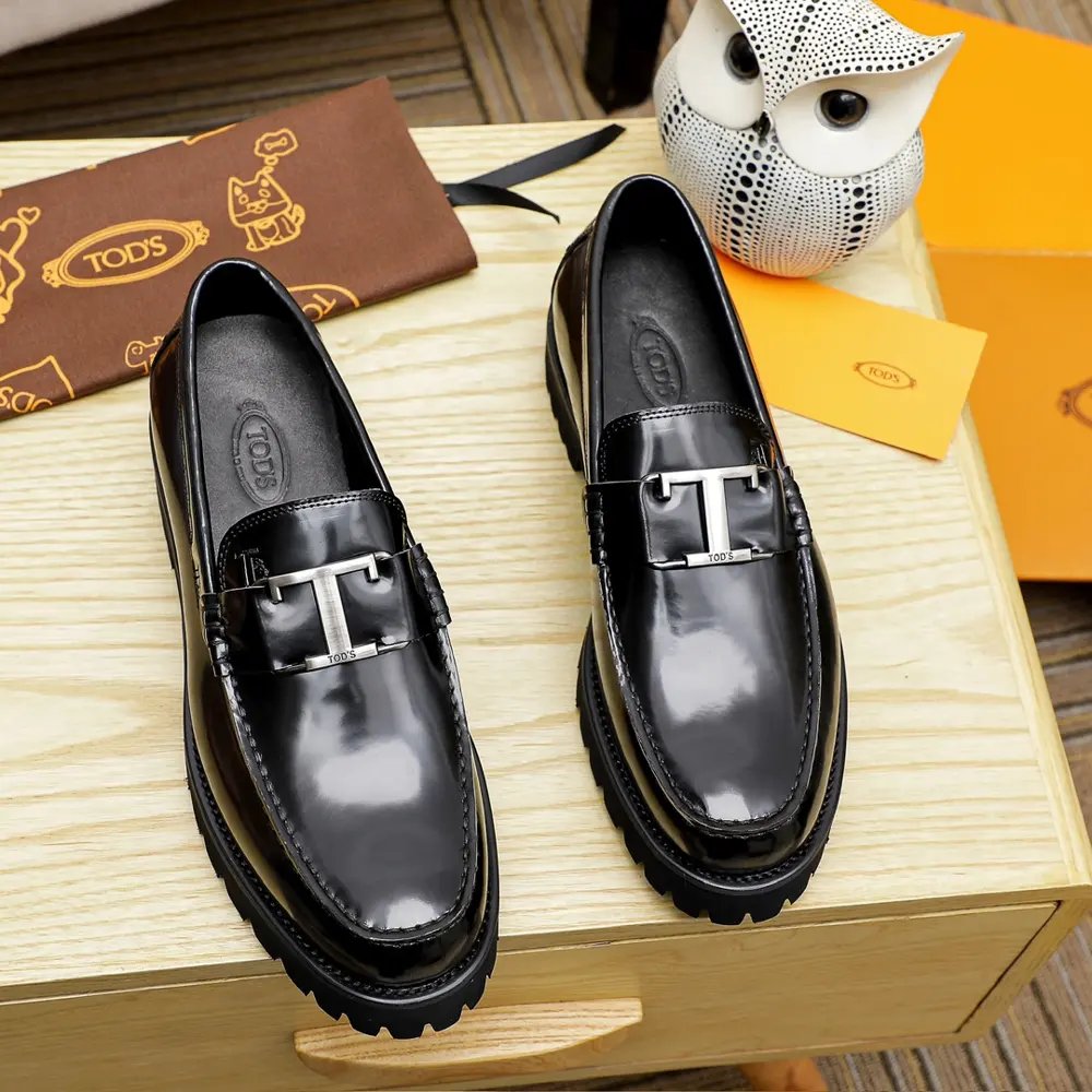 Tods classic men’s leather shoes Synchronize with the official website