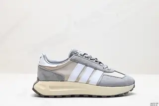 Adidas Retropy E5 Adidas new sports casual popcorn running shoes Clover thick sole white GW8259