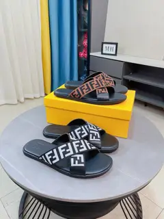 Fendi sandals and slippers are out Cool colors