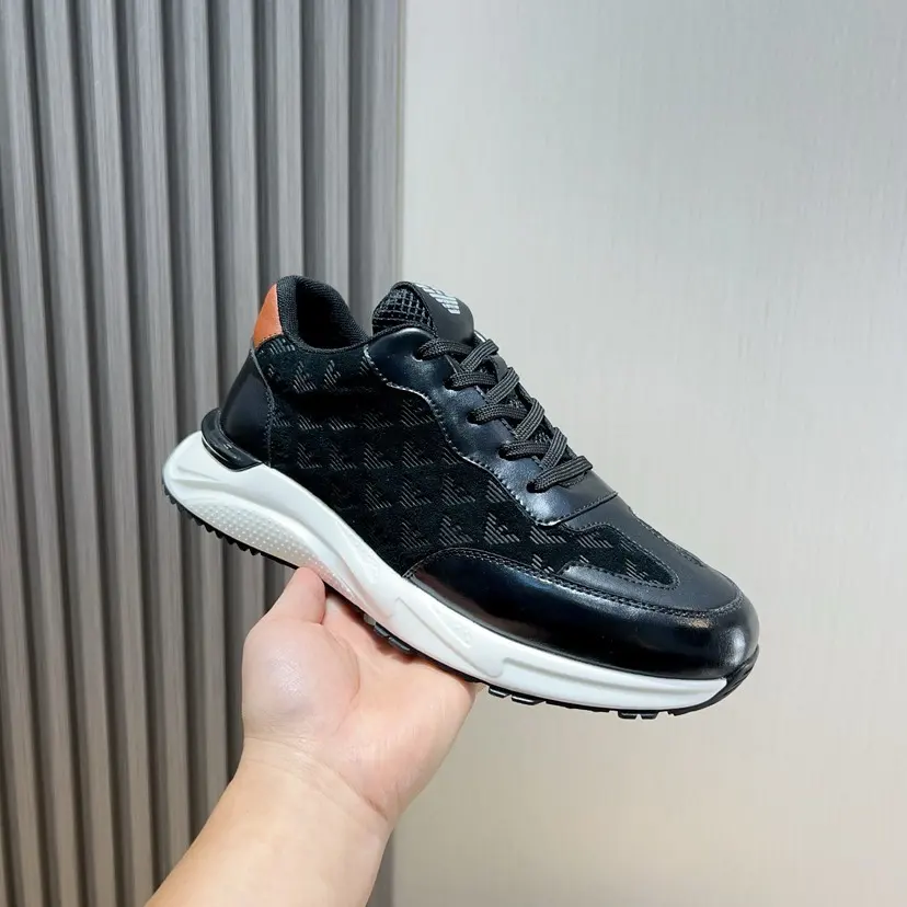 Armani Fashion Men’s Shoes Carefully crafted international brand This casual shoe combines