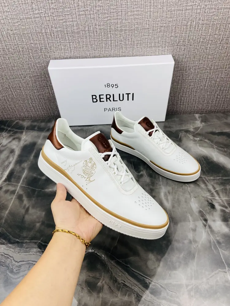 Berluti Playtime suede effect Scritto sneakers