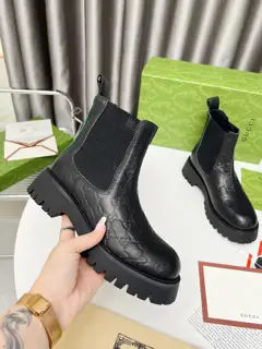 Gucci Couple Martin Boots