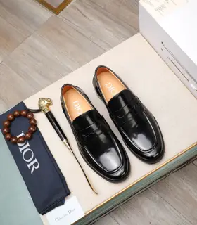 Dior high-end leather shoes