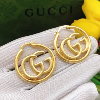 GUCCI new round earrings