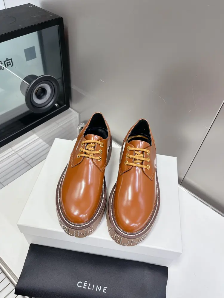 Celine new shoe model Bulky Derby shoes cx