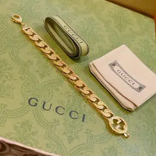 Gucci The latest classic gold bracelet. Exquisite. No matter the style or texture