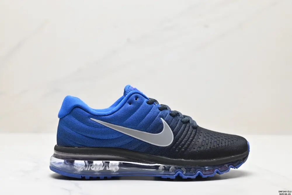 Nike Air Max 2017 White Pure Platinum Series Nike Low-top All-match Jacquard Mesh Full Palm 849559-001