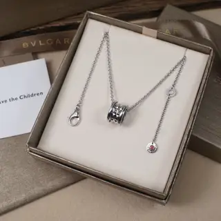 BVLGARI [925 sterling silver throughout] Both sides of the necklace are still customized