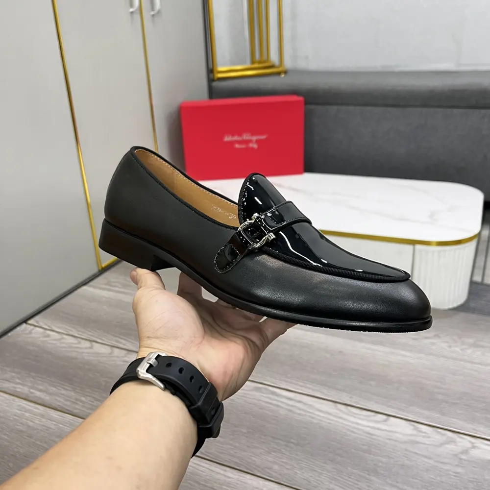 Salvatore Ferragamo casual formal leather shoes