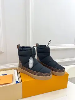 Louis Vuitton’s latest LV CLOUD and nude down snow boots