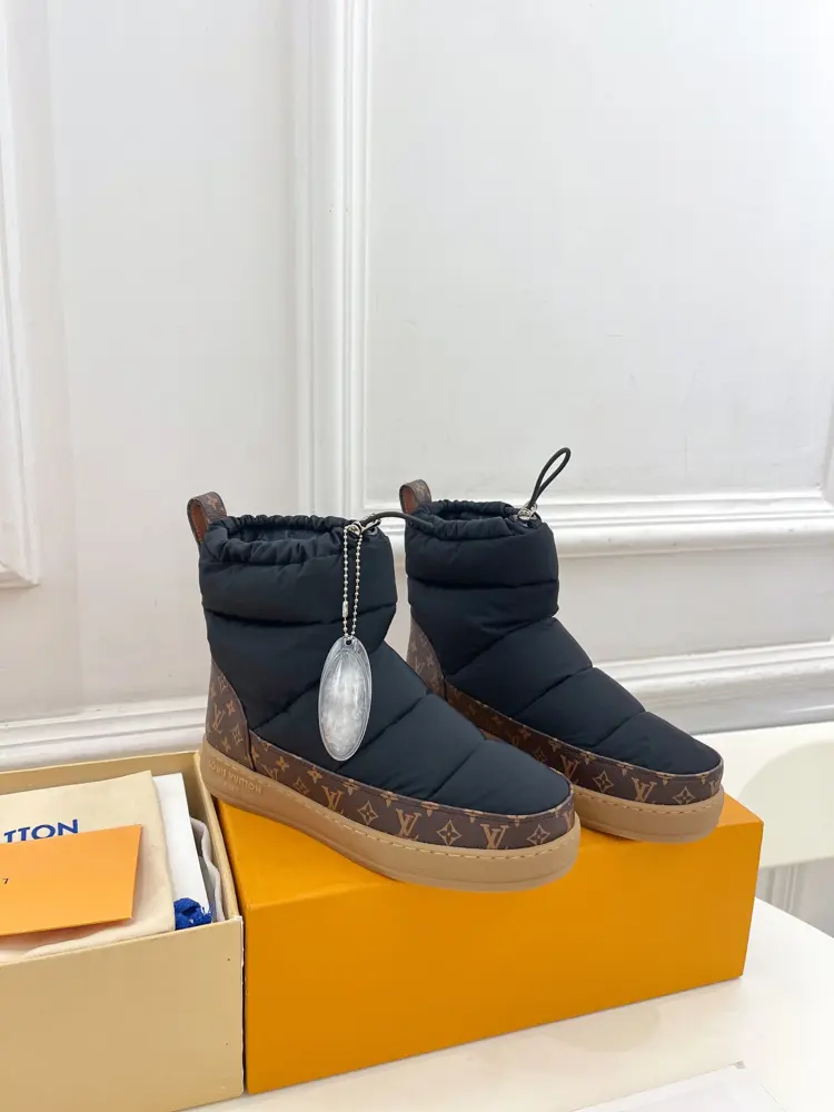 Louis Vuitton’s latest LV CLOUD and nude down snow boots