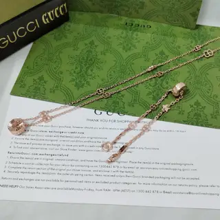 A new model from the Gucci Icon collection This precious necklace