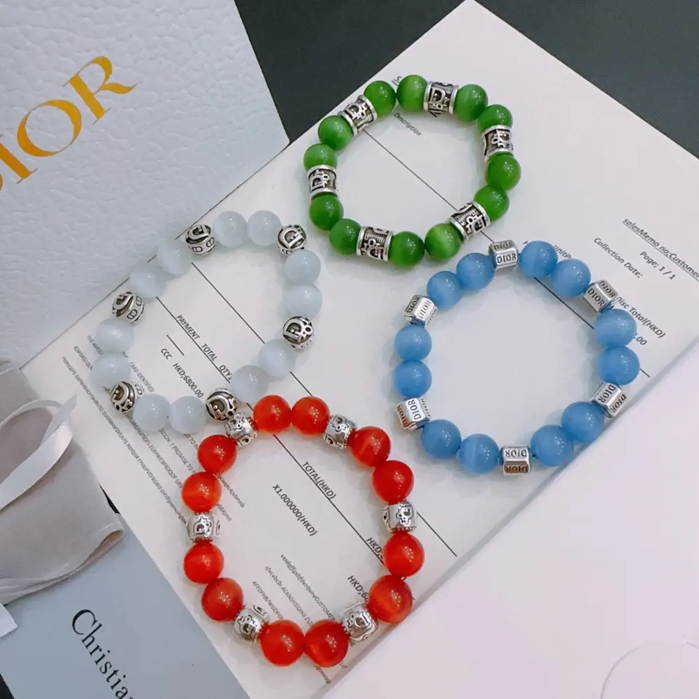 Dior new cat’s eye stone counter exquisite version DIOR multi-element cat’s eye stone Thai
