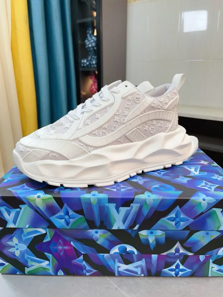 Louis Vuitton dad shoes with large soles