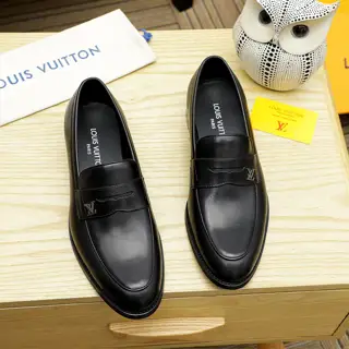 Louis Vuitton high-end business formal leather shoes