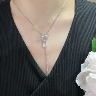 Hermès pig nose Farandole full diamond bracelet