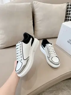Alexander McQueen classic white shoes
