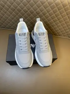 Armani casual sports shoes. Upper