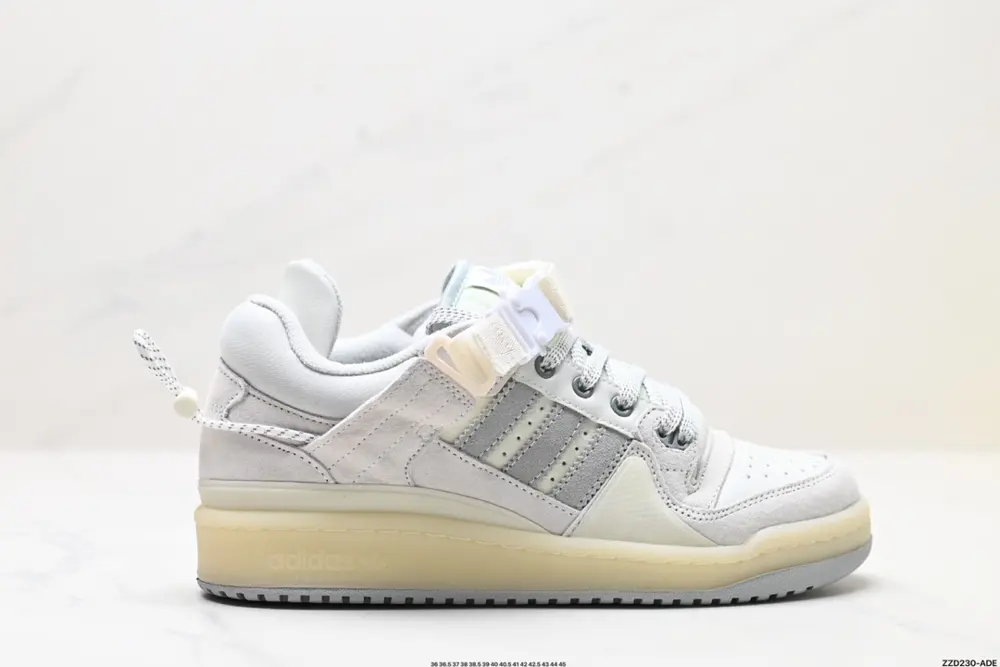 Original box Bad Bunny x adidas originals Campus Bad Bunny white casual sports shoes GY9693