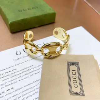 Gucci Look for the exclusive platinum series thickened and widened GucciGucci bracelets