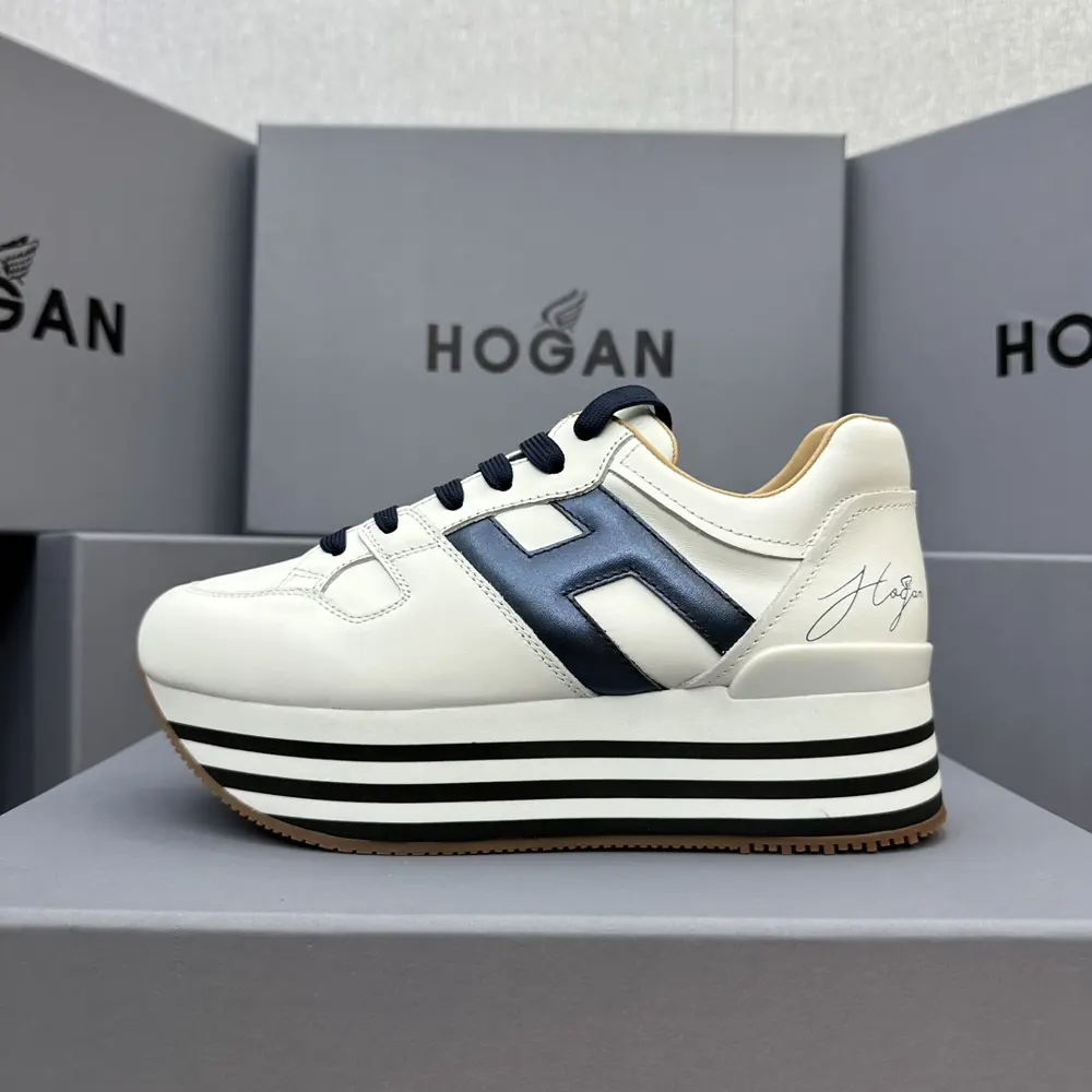 HOGAN platform thick sole top version Shoes