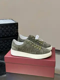 BALLY men’s new leather casual sneakers